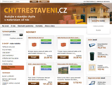 Tablet Screenshot of chytrestaveni.cz
